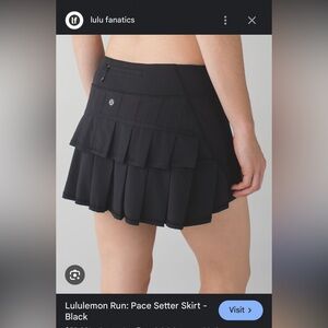 Lululemon Pace Setter Skirt